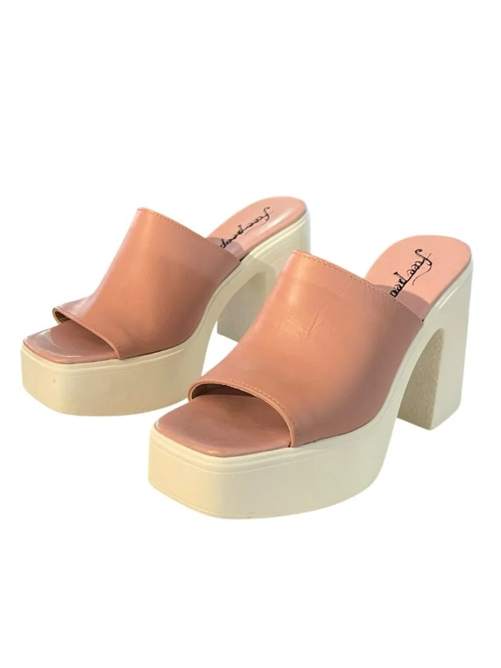 Free People Zoe Platform Shoes Size 39 US 9 NEW